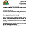 GOVERNMENT OF GRENADA EXTENDS GRATITUDE AND CONGRATULATIONS TO KIRANI JAMES