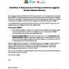 Activities in Observance of 16 Days of Activism Against  Gender-Based-Violence