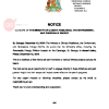 CLOSURE OF THE MINISTRY OF CLIMATE RESILIENCE, THE ENVIRONMENT, AND RENEWABLE ENERGY