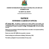 EXTENDED CLOSURE OF OFFICES