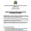 Notification of Bathymetric Survey of the Sauteurs Bay, St Patrick 