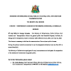 TEMPORARY CLOSURE OF PETERSFIELD BYROAD, LA BORIE, ST. GEORGE