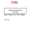 RFP - THE DEVELOPMENT OF ELECTRICITY REGULATORY INSTRUMENTS