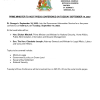 PRIME MINISTER TO HOST PRESS CONFERENCE ON TUESDAY SEPTEMBER 19, 2023