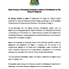New Envoy in Brussels presents Letters of Credence to the King of Belgium