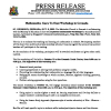 Mathematics Guru To Host Workshop in Grenada