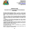 PRIME MINISTER MITCHELL OUT OF STATE TO ATTEND CARICOM-SAUDI ARABIA SUMMIT