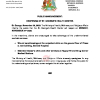 PUBLIC ANNOUNCEMENT - REOPENING OF ST GEORGE’S HEALTH CENTER