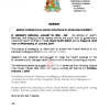 MIDDAY CLOSURE OF ALL HEALTH FACILITIES IN ST. DAVID HEALTH DISTRICT