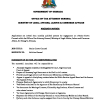 Vacancy Notice - Senior Crown Counsel - Office of the Attorney General, Grenada