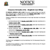 Temporary Interruption of Magistrate’s Court and Court Offices
